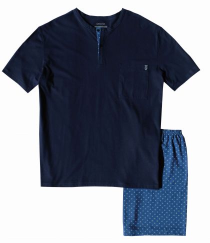 Ammann Pyjama zwart 56 -