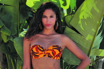 Antigel Voorgevormde bikini afneembare bandjes bordeaux 42 B