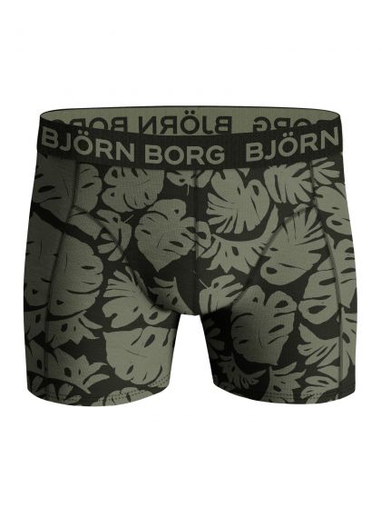 Bjornborg COTTON STRETCH BOXER 5p groen M -