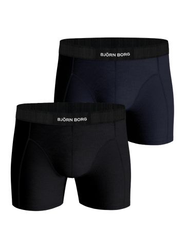 Organic cotton Stretch boxer 2P blauw