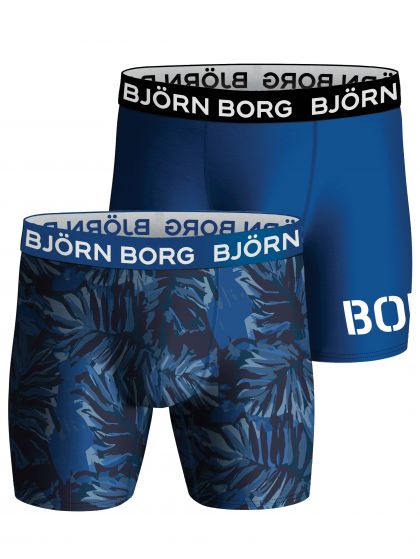 Bjornborg Performance boxer 2Pack blauw S -
