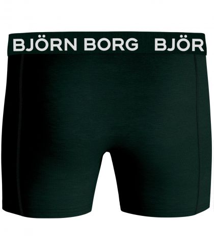 Bjornborg Shorts for Boys Combed Cotton 2P groen 122/128 -