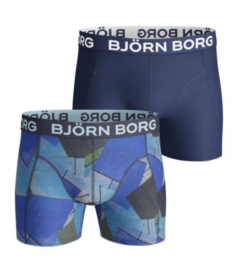 Bjornborg Shorts for Him  2P blauw S -