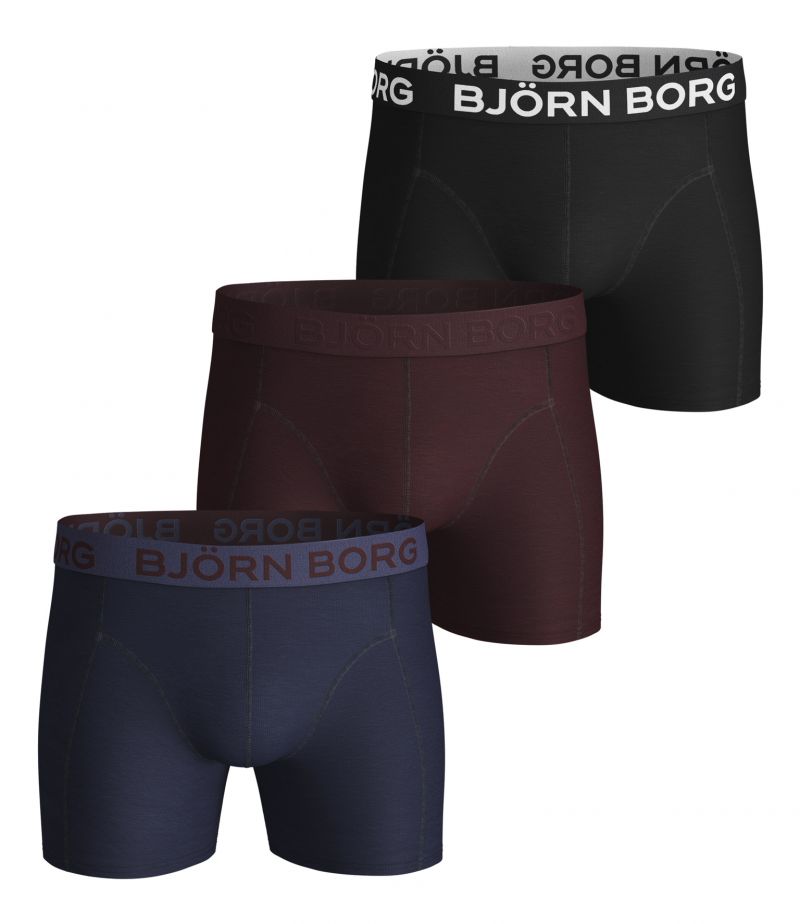 Bjornborg shorts for him 3P blauw M -