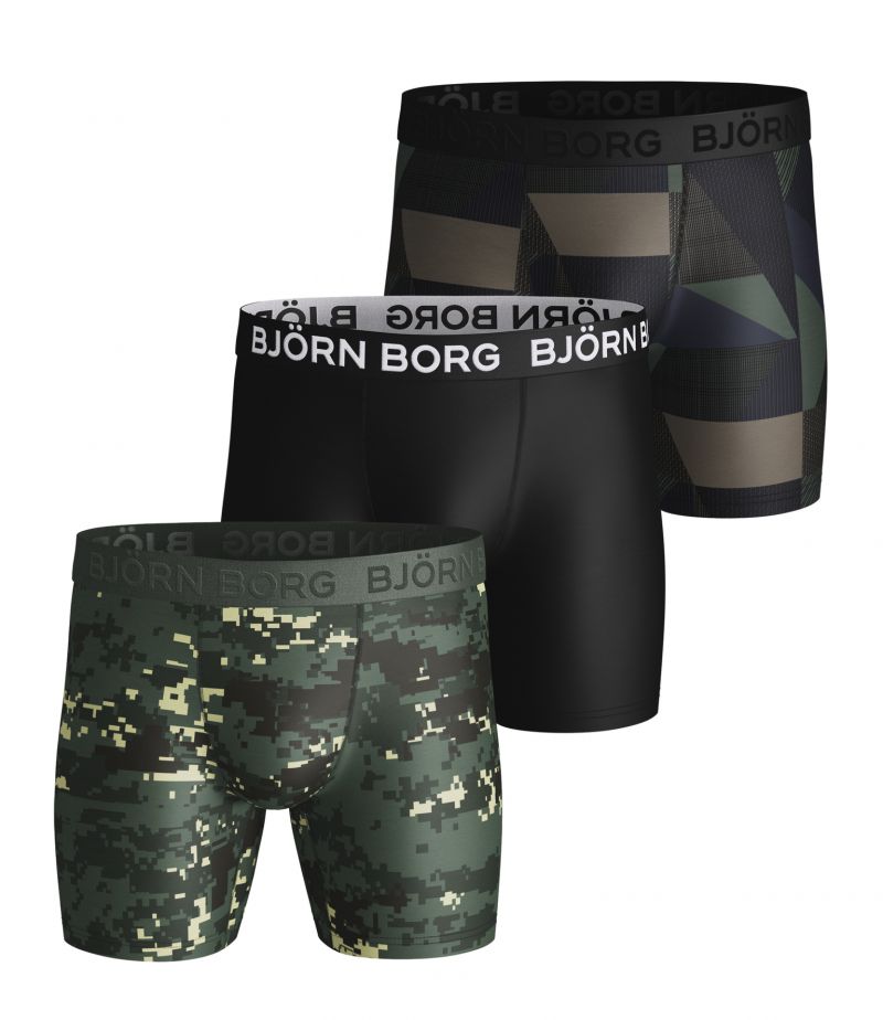 Bjornborg Shorts for Him 3P zwart S -