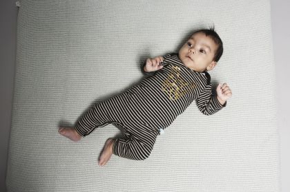 Charliechoe Baby jumpsuit zwart 62 -