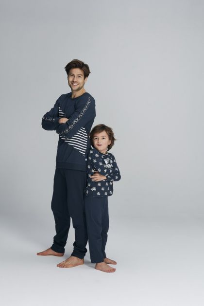 Charliechoe Boys Pyjama set blauw 74/80 -