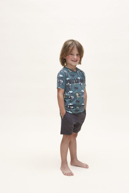 Charliechoe Boys set shorts groen 146/152 -