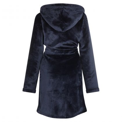 Charliechoe Dames badjas - Kort model blauw