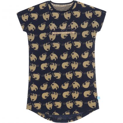 Charliechoe Girls big shirt blauw 158/164 -