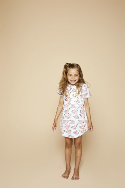 Charliechoe Girls big shirt blauw 134/140 -