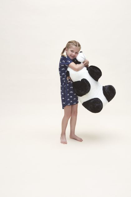 Charliechoe Girls big shirt blauw 158/164 -