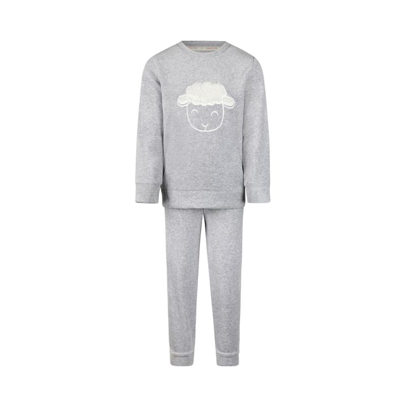 Charliechoe Girls Pyjama grijs 122/128 -
