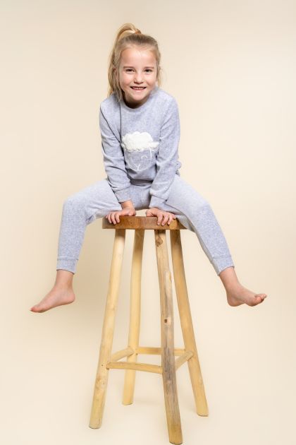 Charliechoe Girls Pyjama grijs 122/128 -