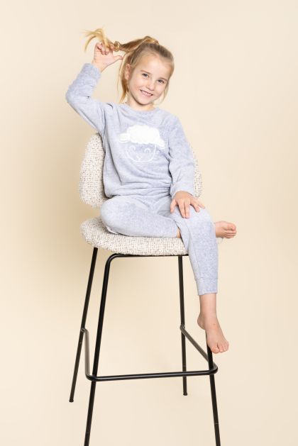 Charliechoe Girls Pyjama grijs 122/128 -