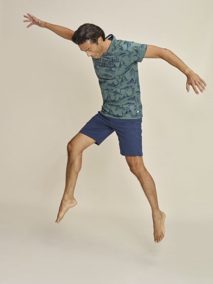 Charliechoe Men Pyjama Lost in Paradise groen M -