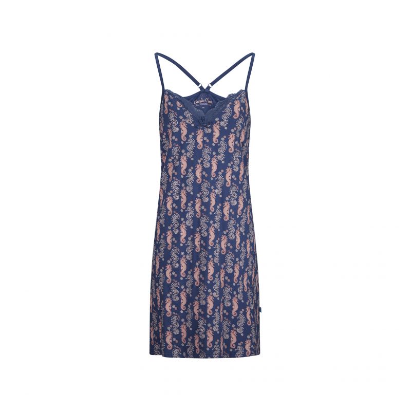 Charliechoe Nachtkleedje The Only in the Sea blauw Xl -