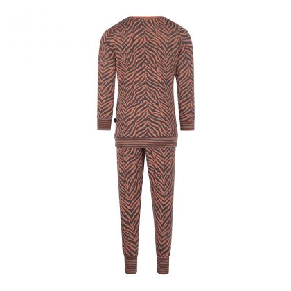 Charliechoe Pyjama Lounge Set Terra Tijger bruin 158/164 -