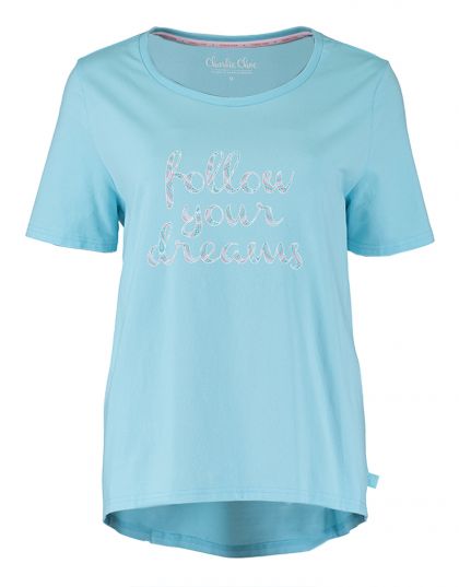 Charliechoe Pyjama turquoise S -