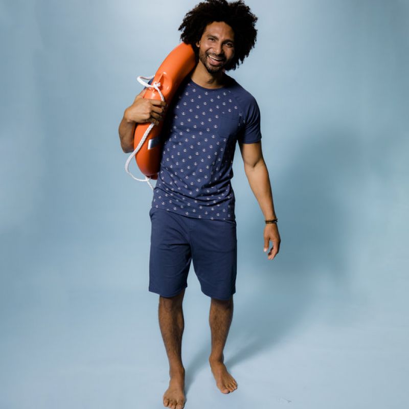 Charliechoe Pyjama Under The Sea blauw S -