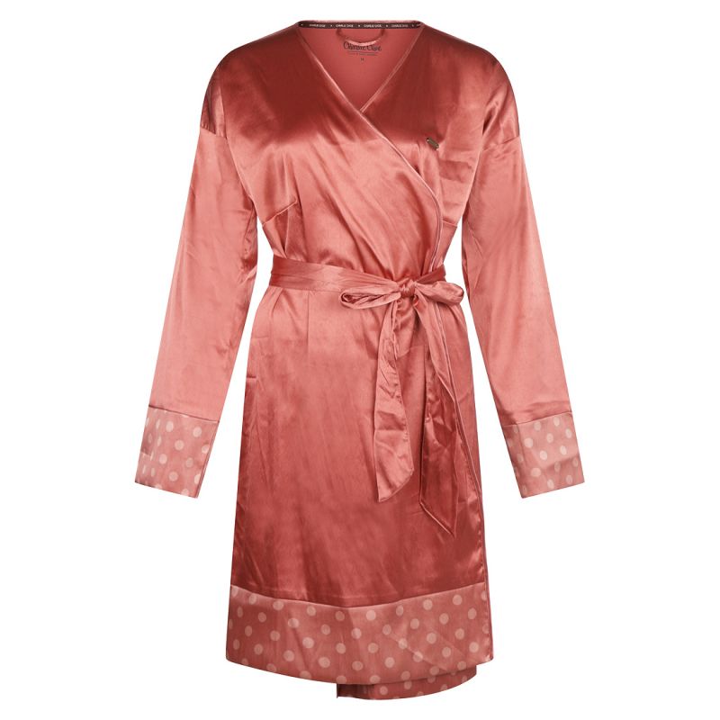 Charliechoe Women Bathrobe huidskleur S -
