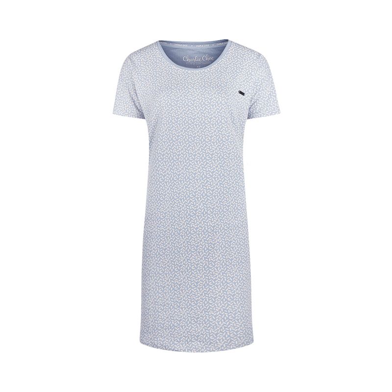 Charliechoe Women bigshirt blauw L -