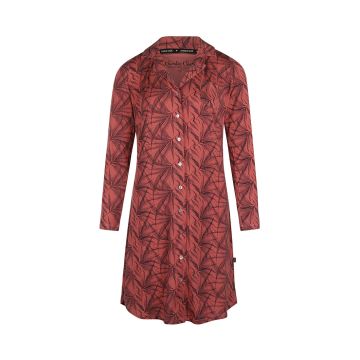 Charliechoe Women Doorknoop Sleepshirt roos L -