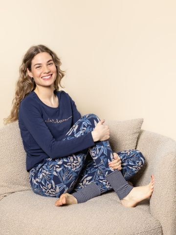 Charliechoe Women Pyjama blauw L -