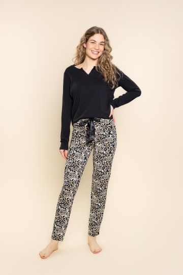Charliechoe Women Pyjama zwart Xl -