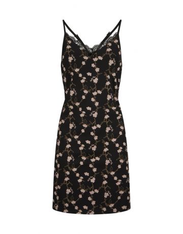Charliechoe Women Sleepdress zwart S -