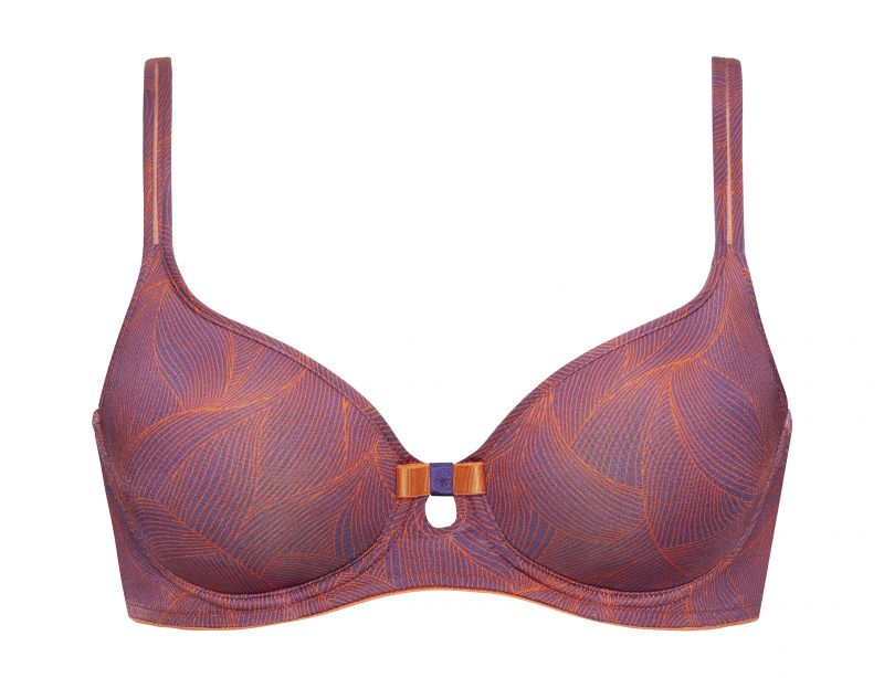 Dacapo Voorgevormde BH Skala Neonprint bordeaux 80 C