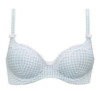 Dacapo Voorgevormde BH Tonika Eukalyptus blauw 85 B