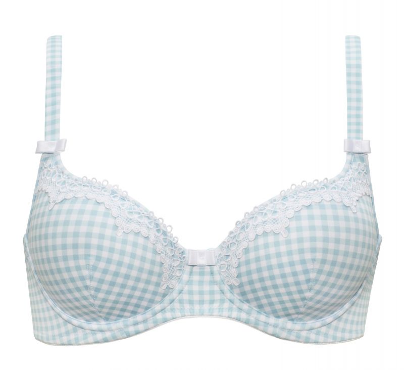 Dacapo Voorgevormde BH Tonika Eukalyptus blauw 85 B