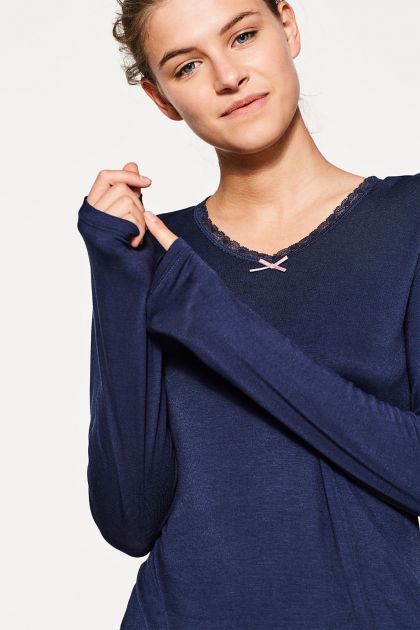 Esprit Pyjama Dory blauw 42 -