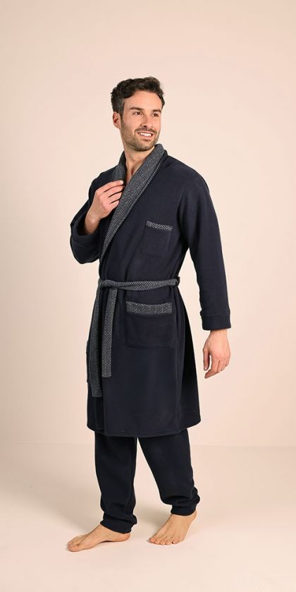 Gary Kamerjas fleece blauw 48 -