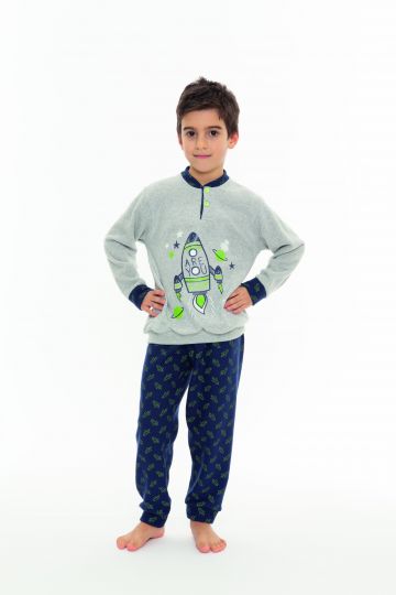 Gary Pyjama blauw 122 -
