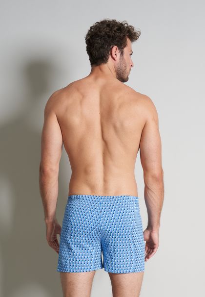 GÖtzburg Losse boxer short blauw M -