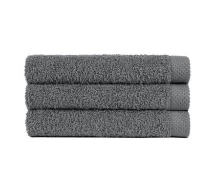 Lasa Home Handdoek 50x100 grijs U -