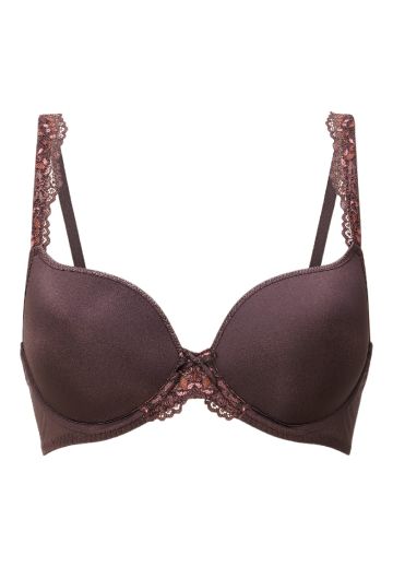 Linga Dore BH Daily T-Shirt Bra French roast multi bruin 80 F