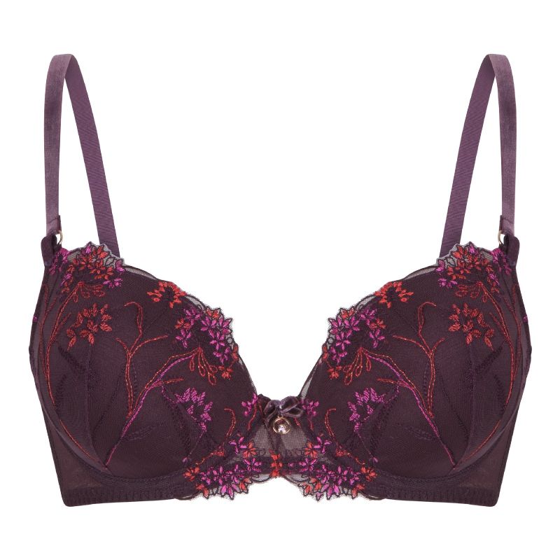 Linga Dore BH Push up bordeaux 85 E