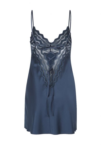 Linga Dore Jurk blauw L -
