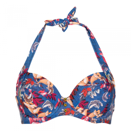 Linga Dore Mould Bra Denim blauw 38 B