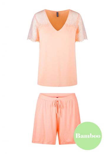 Shortama set roos