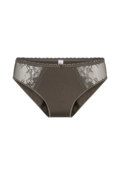 Linga Dore Slip Daily Lace olive S -