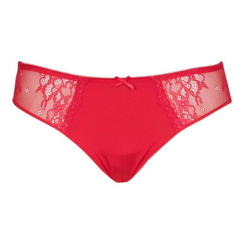 Linga Dore Slip Daily Lace rood L -