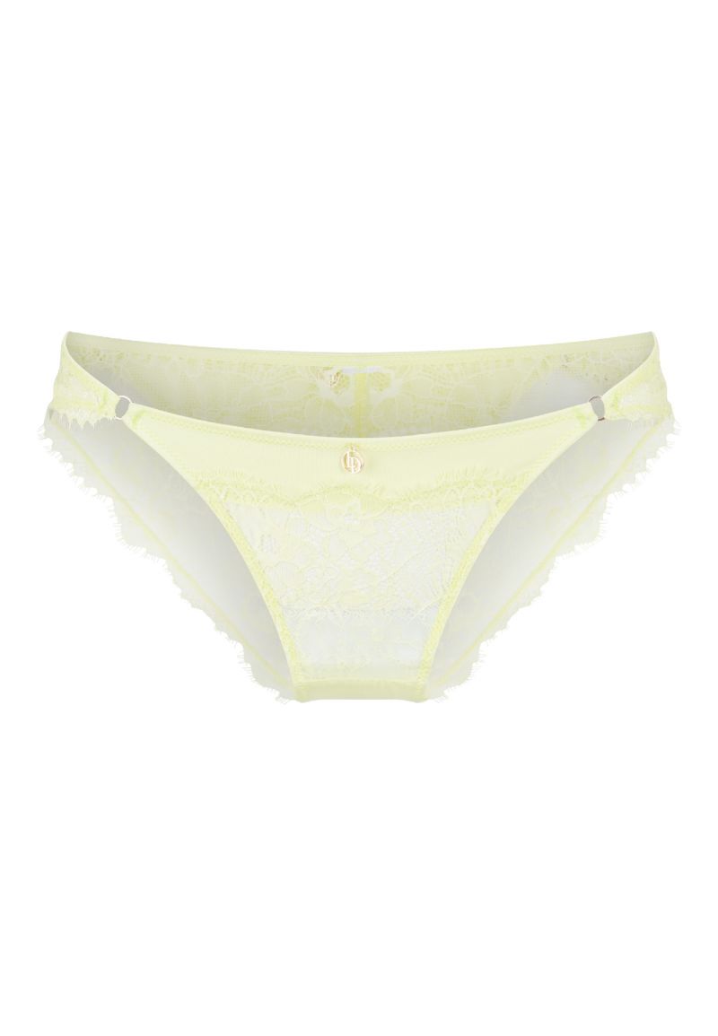 Linga Dore Slip Sunny Lime geel L -