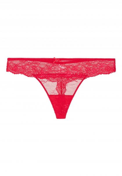 Linga Dore String Daily Lace rood S -
