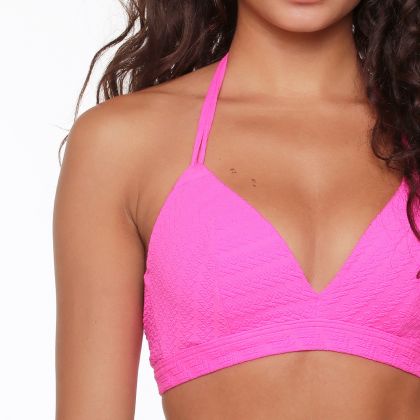 Linga Dore Triangel voorgevormd Bikini set fuchsia 38 D