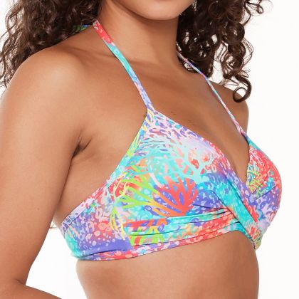 Linga Dore Voorgevormde triangel bikini multicolor 38 D