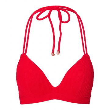 Voorgevormde Triangel Bikini rood